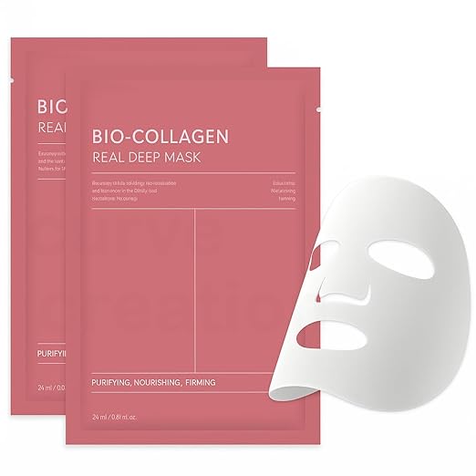 Pack de 2 Máscaras Faciais de Colagénio (★★★★⯨) - 4,9